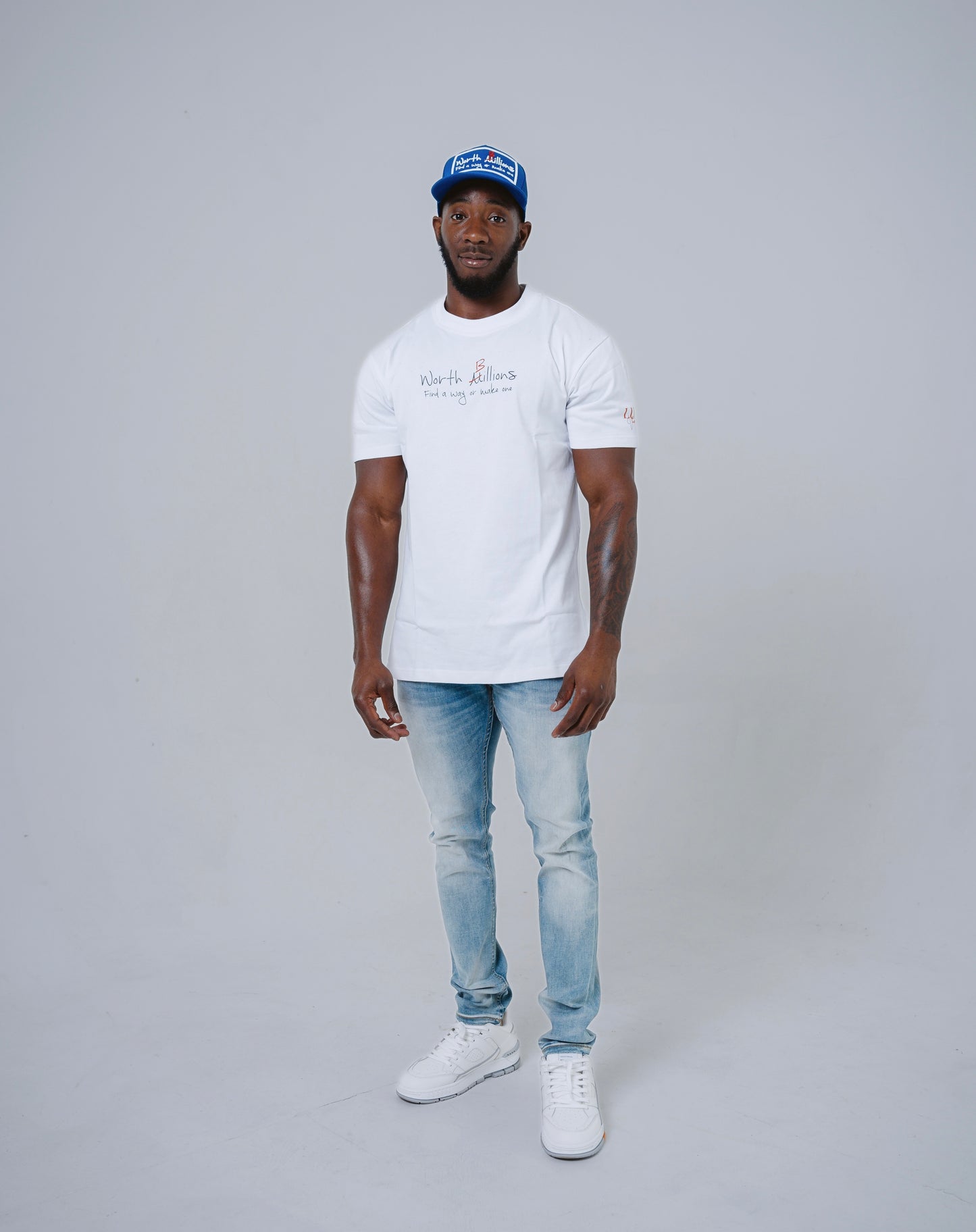 Worth Billions Baseball Cap - Blue