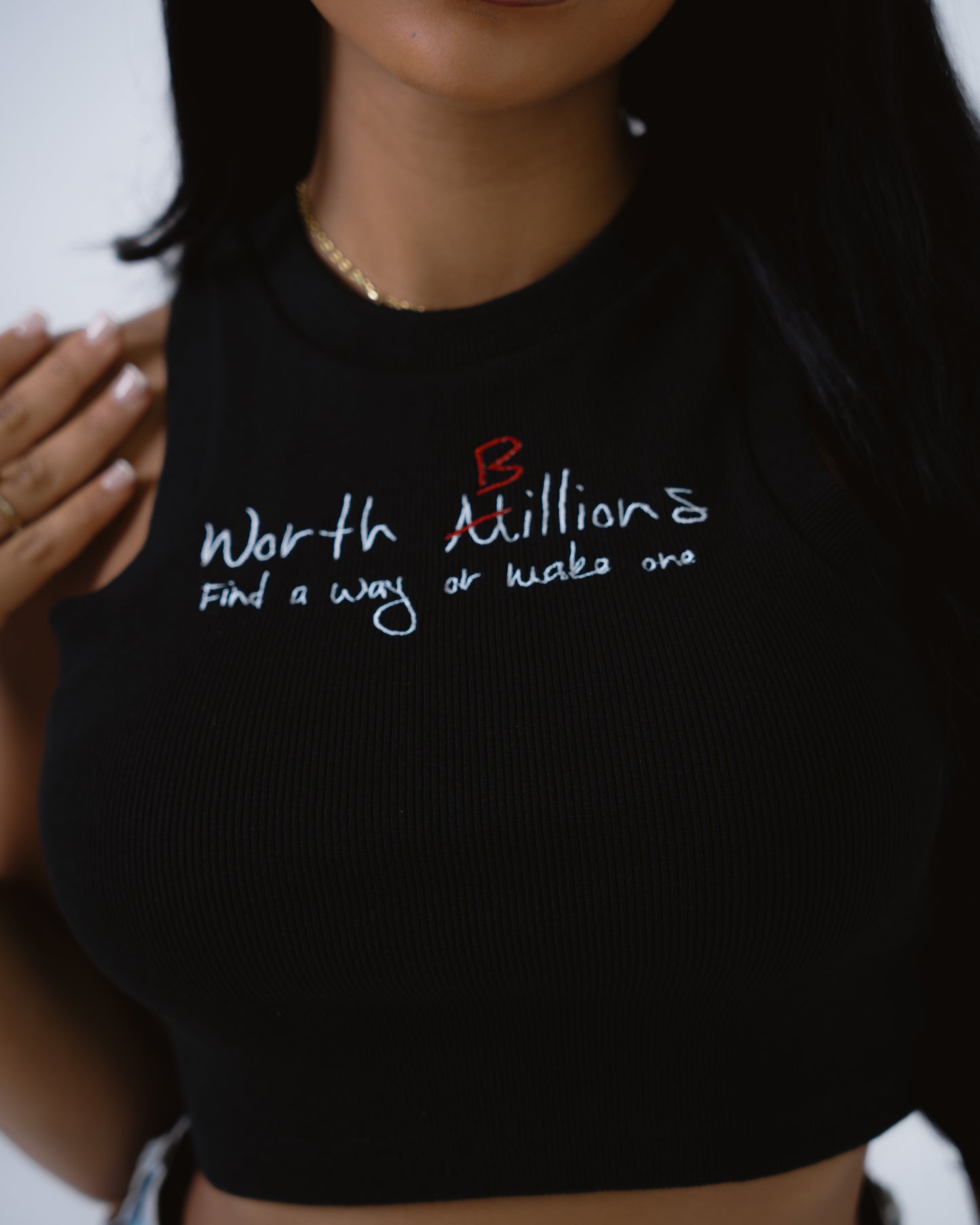 Worth Billions Women’s Crop Top